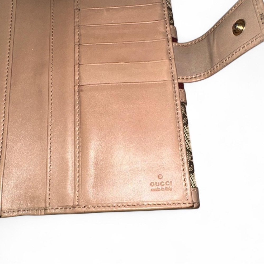 Gucci Brown and Pink Wallet - Picture 6 of 7